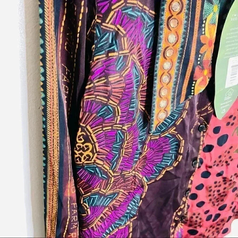 FARM Rio Multicolor Patterned Blouse - Picture 6 of 11